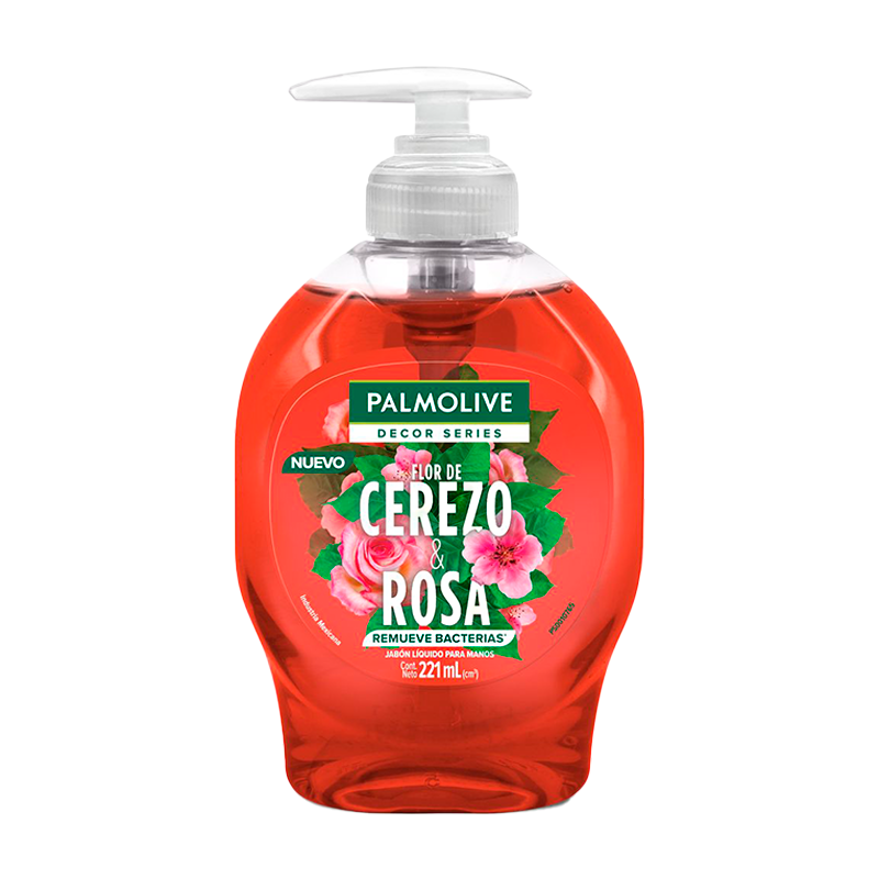 Jabón Líquido para Manos Flor de Cerezo y Rosas Palmolive - 221 mL