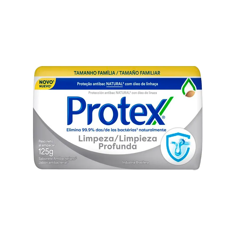 Jabón contra bacterias Limpieza profunda Original Protex - 125 gr