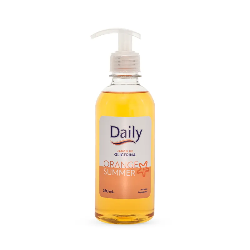 Jabón de Glicerina Orange Summer Daily - 350 mL