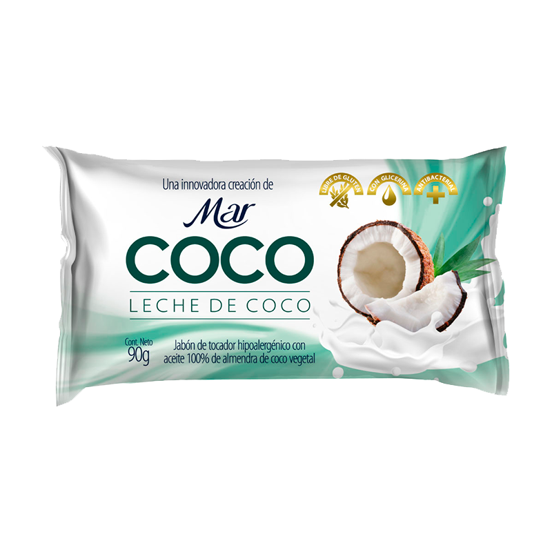 Jabón de Tocador Leche de Coco Mar Coco - 90 gr