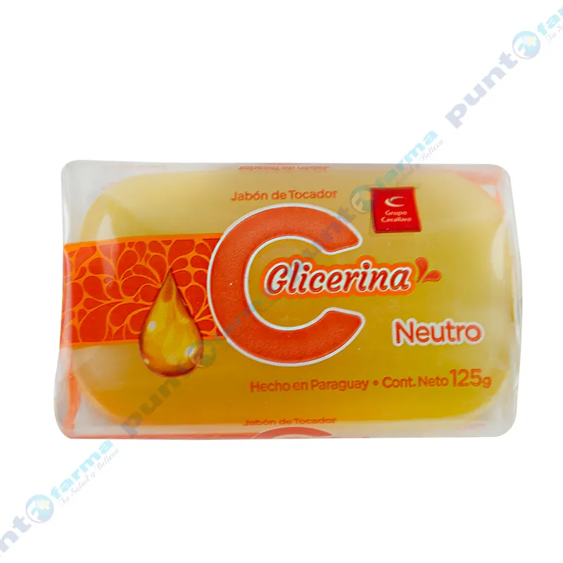 Jabón de Tocador Neutro Glicerina - 125 gr