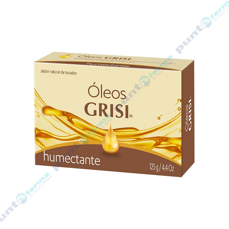 Jabón en Barra Humectante Grisi Óleos - 125 gr