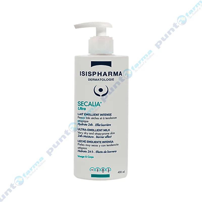 Leche Emoliente Secalia Ultra Intensa Isispharma - 400 mL