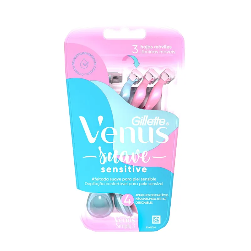 Maquinas depiladoras Venus Simply 3 Sensitive - Cont. de 4 unidades