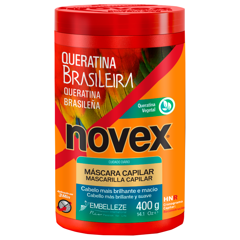 Mascarilla Capilar con Keratina Novex - 400 gr