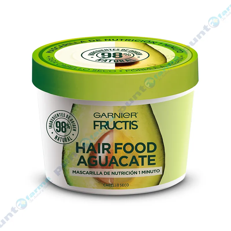 Mascarilla de Nutrición Hair Food Aguacate Fructis Garnier - 350 mL