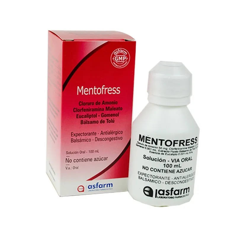 Mentofress - Solución oral 100ml