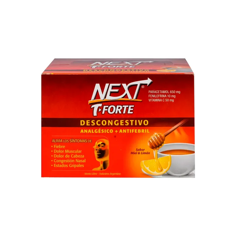 Next Te Forte Granulado - Caja de 50 sobres
