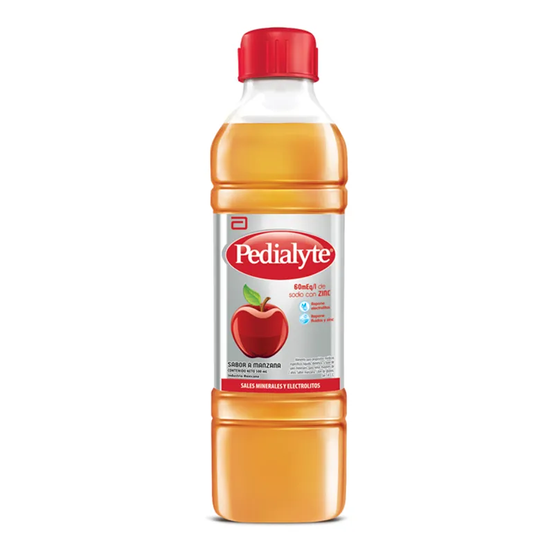 Pedialyte Sabor Manzana - 500 mL