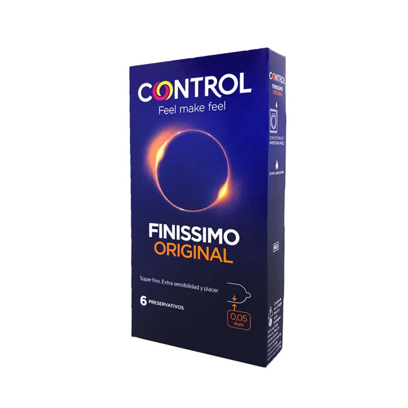 Preservativos Control Finissimo Xtra Fino - Cont 6 unidades