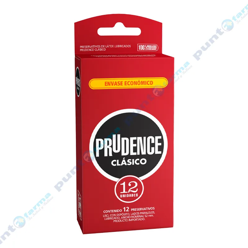 Preservativos Prudence Clásico - Cont 12 unidades