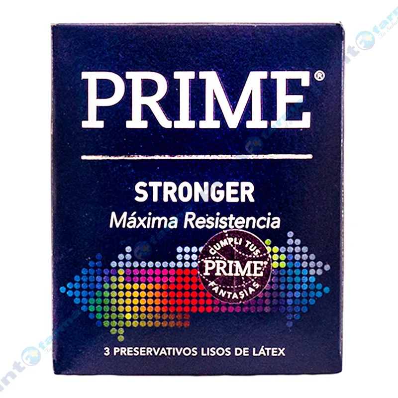 Preservativos Stronger Prime - Cont 3 unidades
