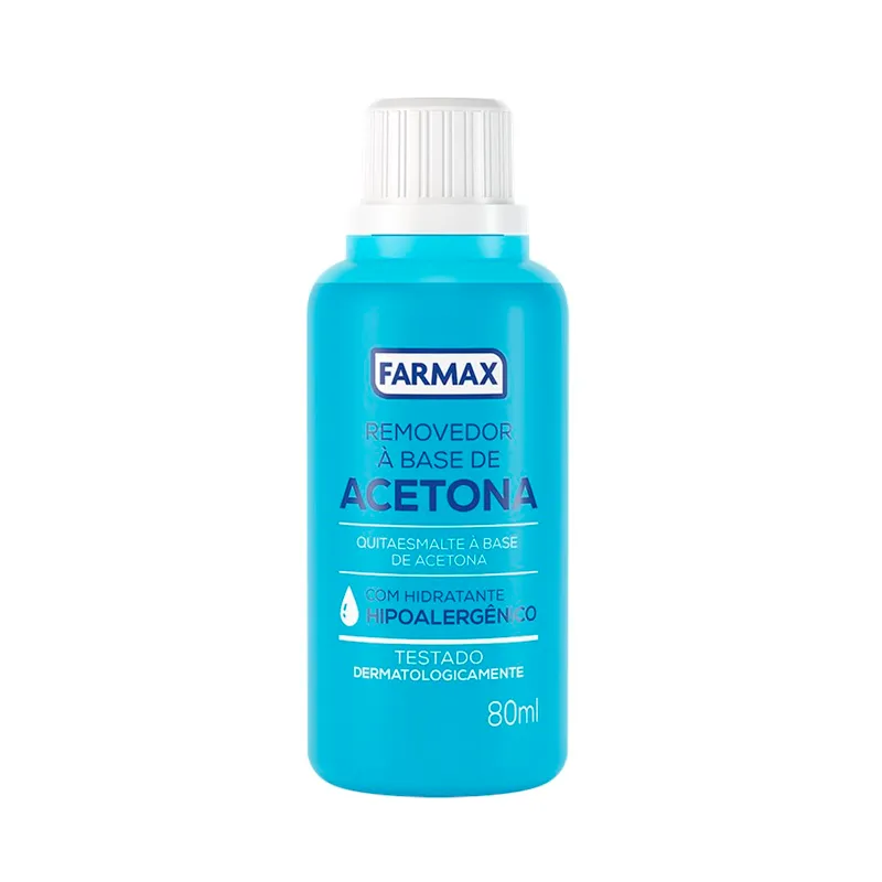 Quita esmalde a Base de acetona Farmax - 80 ml