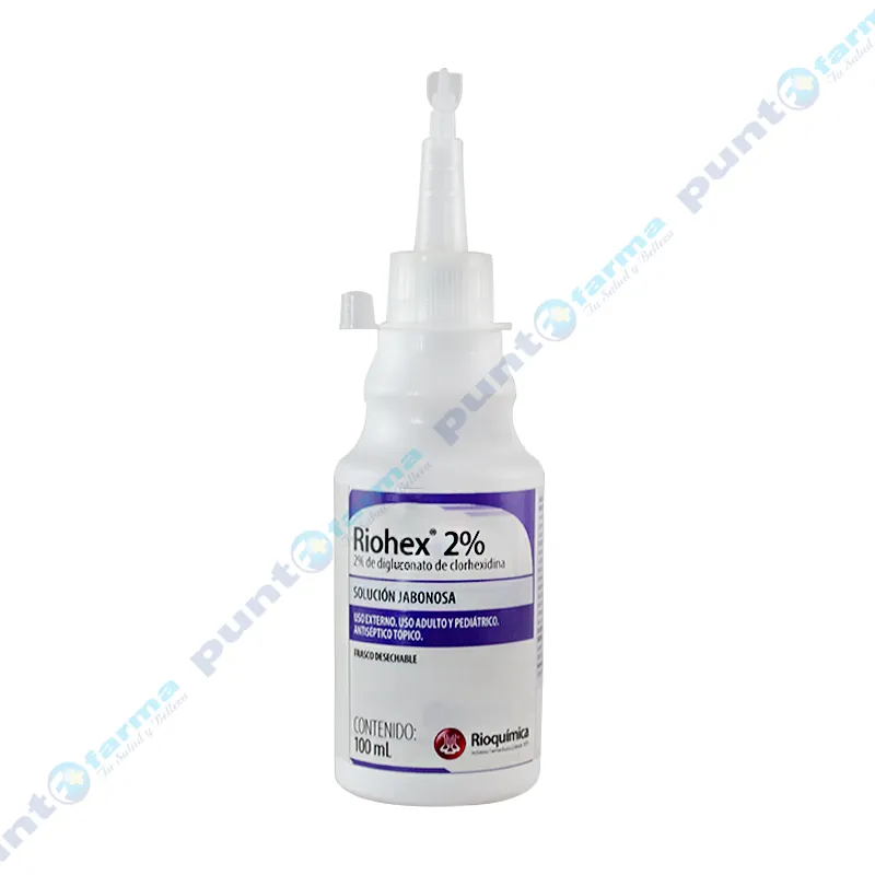 Riohex 2% Solución Jabonosa - Cont. 100 mL