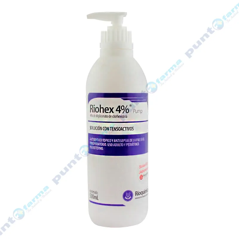 Riohex 4% Solución Jabonosa - Cont. 500mL