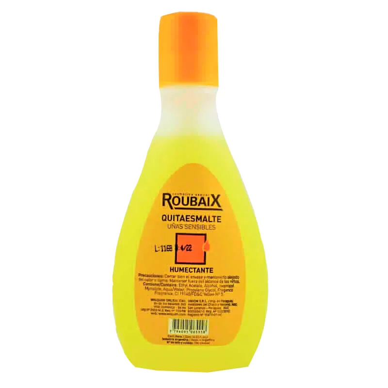 Roubaix Quita esmalte humectante - 120 mL