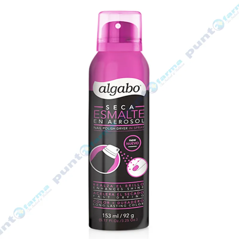 Seca Esmalte en Aerosol Express Algabo - 153 mL