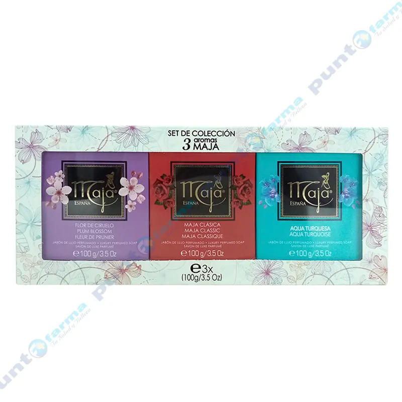 Set de Maja 3 Jabones de 100 gr.