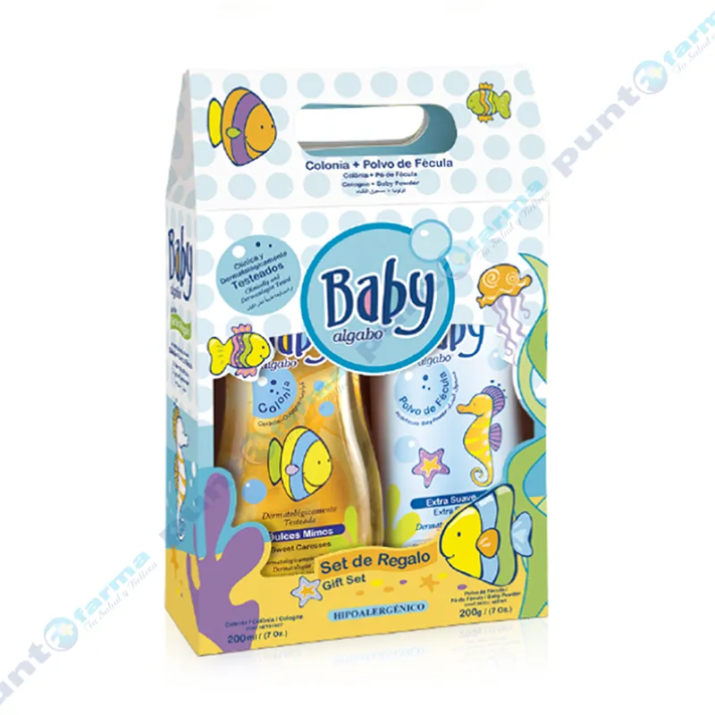 Set de Regalo Baby Fecula/Colonia Algabo
