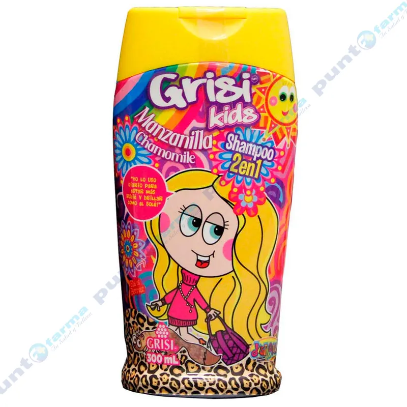 Shampoo 2en1 Manzanilla Grisi Kids - 300 mL