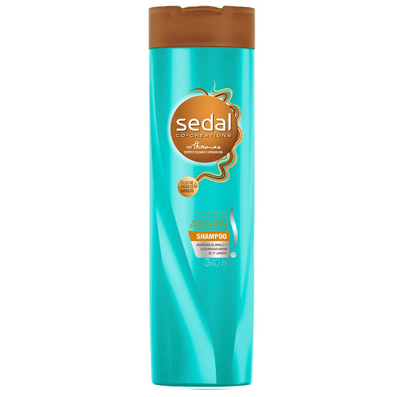 Shampoo Bomba Argán Sedal - 340 mL