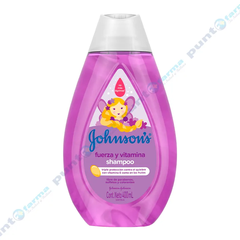 Shampoo Fuerza y Vitamina Johnson's - 400 mL