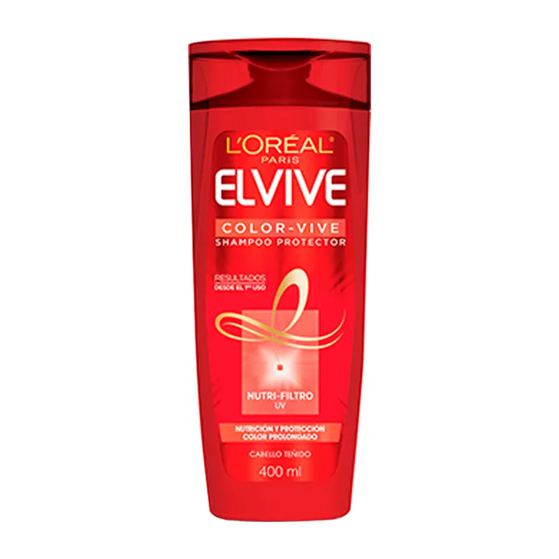 Shampoo Protector Color Vive Loreal París - 400 mL