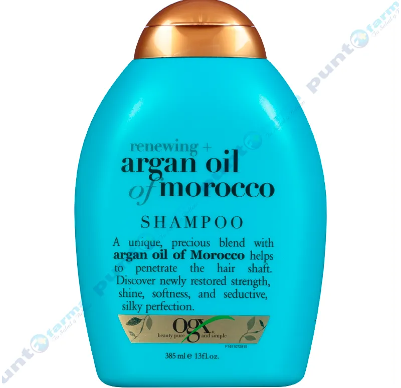 Shampoo Renewing+ Argan Oil Of Morocco Ogx - 385 mL