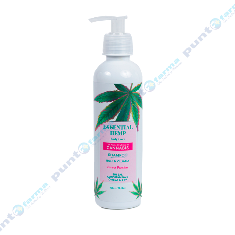 Shampoo Sweet Passion Cannabis Essential Hemp  - 300 mL