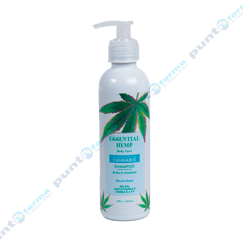 Shampoo Sweet Soul Cannabis Essential Hemp - 300 mL