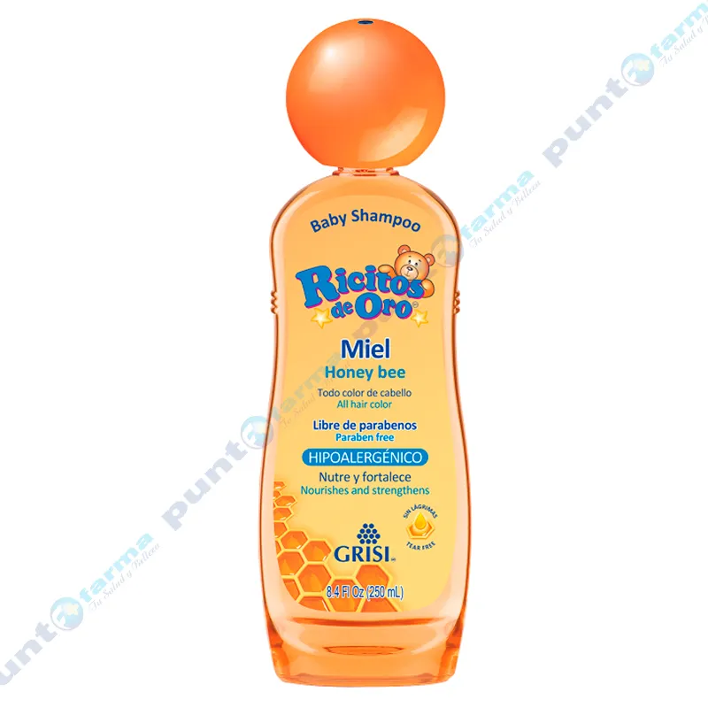Shampoo con Miel Ricitos de Oro - 250 mL