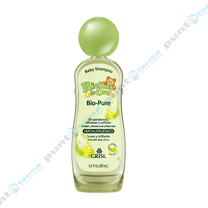 Shampoo para bebe Bio-Pure Ricitos de Oro - 250 mL