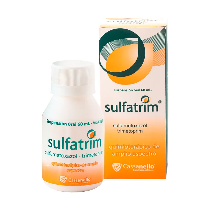 Sulfatrim Sulfametoxazol Trimetoprim - 60mL.