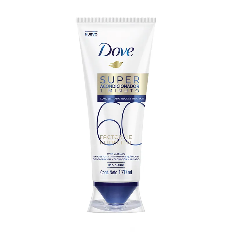 Super Acondicionador 1 minuto Factor Nutrición 60 Dove - 170mL
