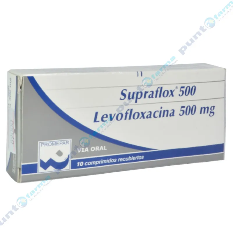 Supraflox® 500 - Caja de 10 comprimidos