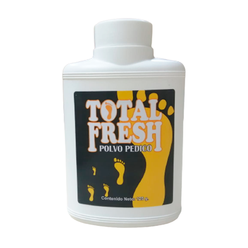 Talco pedico para Hombre Total Fresh - 125 gr