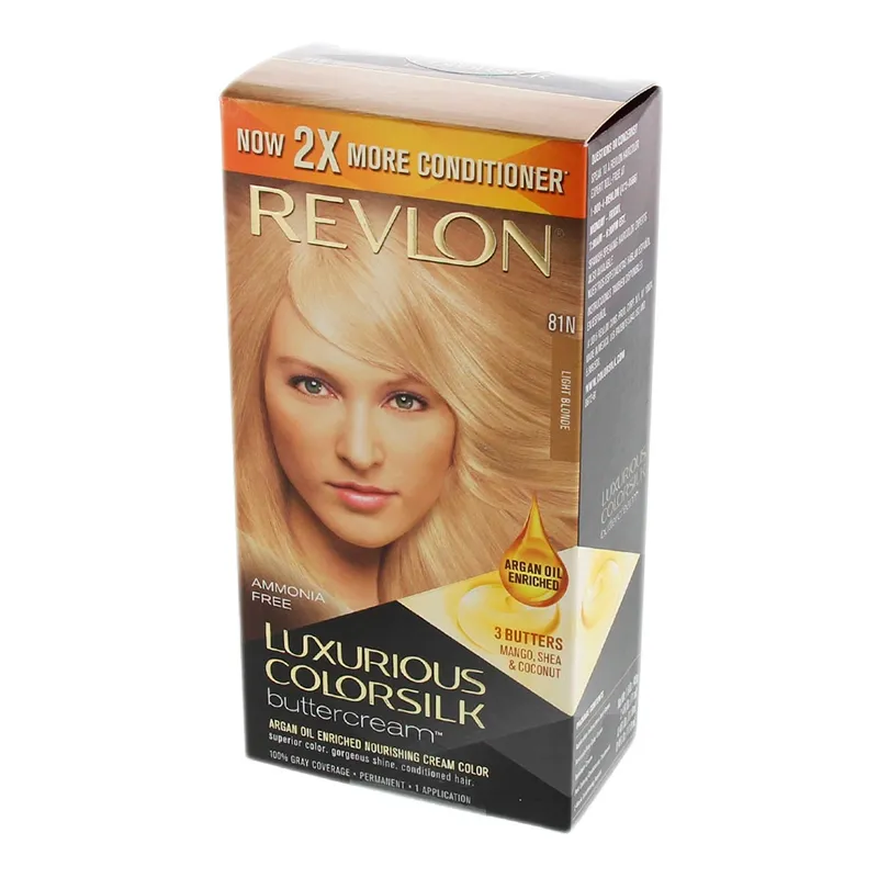 Tinte Luxurious Colorsilk N° 81 Light Blonde Revlon