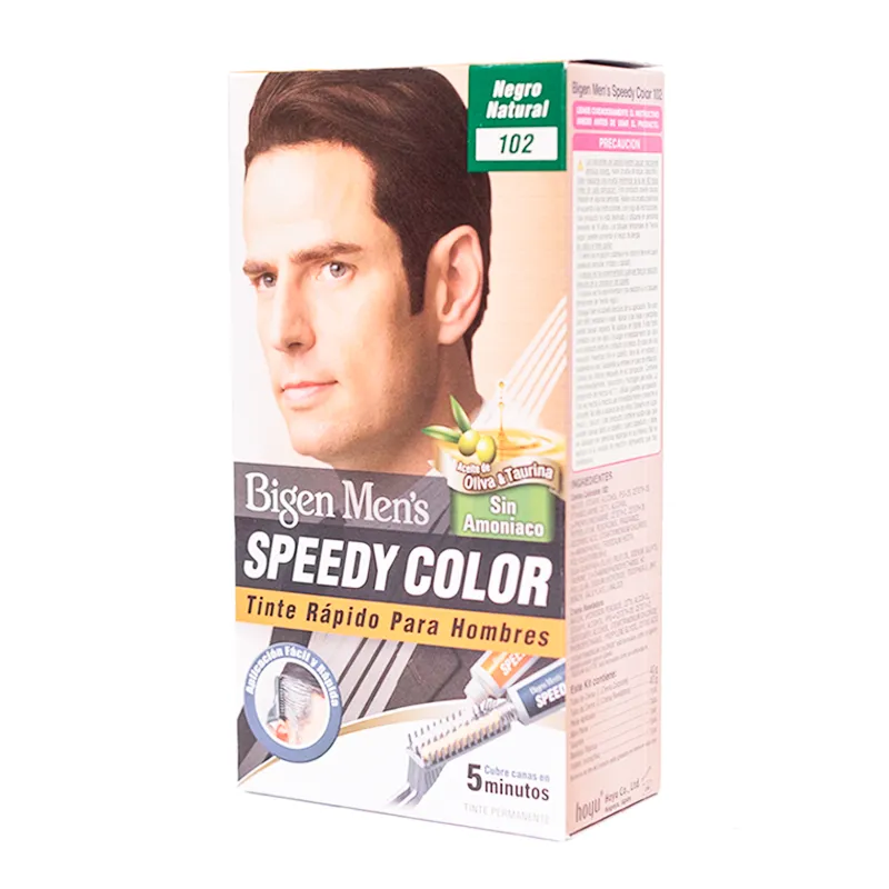 Tinte Permanente Color Negro Natural 102 Bigen