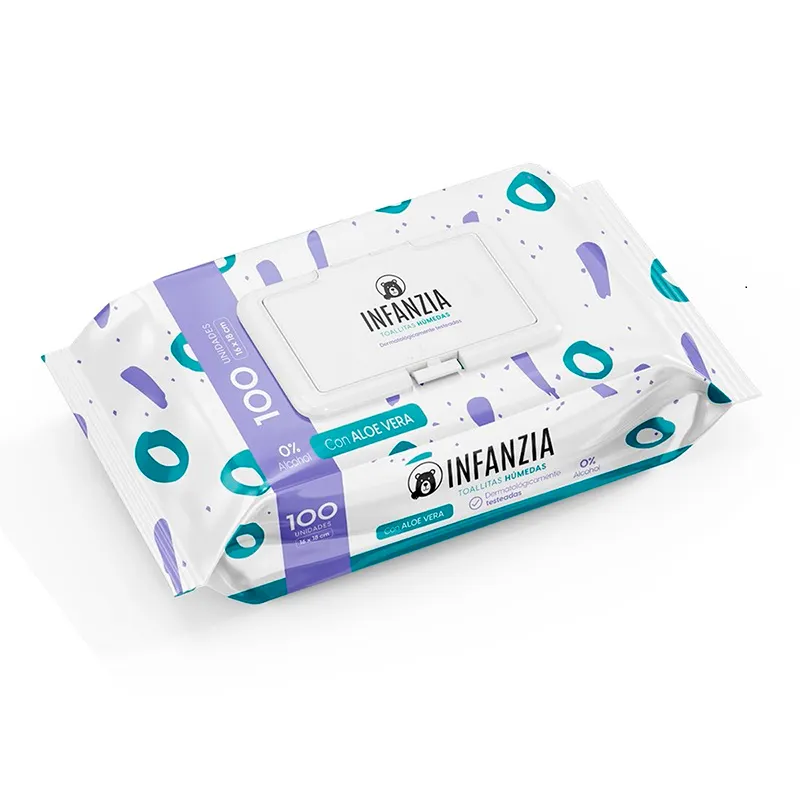 Toallitas Humedas para Bebé Infanzia - Cont. 100 unidades