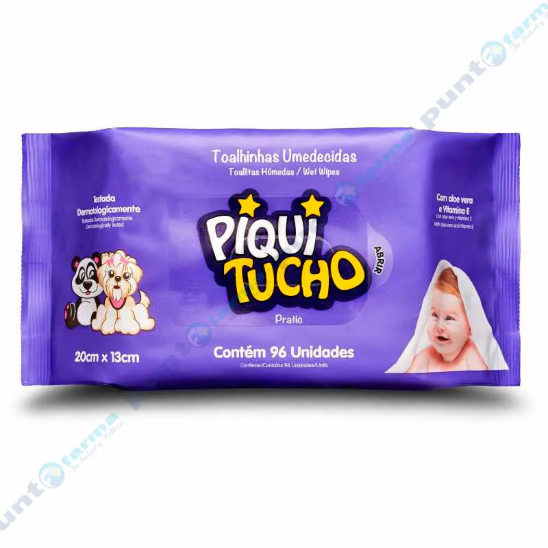 Toallitas húmedas PiquiTucho Pratic - Cont 96 unidades