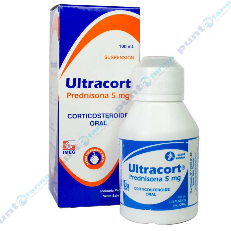 Ultracort Prednisona 5 mg - 100 mL