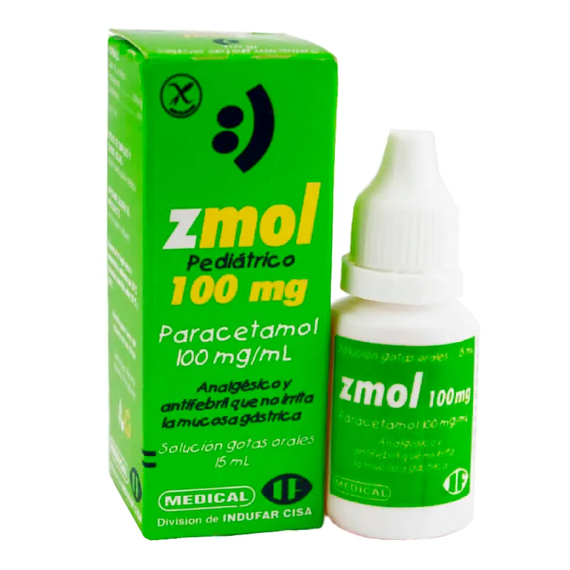 Z-mol Pediátrico 100 mg - 15 mL