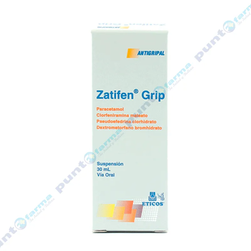 Zatifen Grip Paracetamol - Frasco de 30 mL