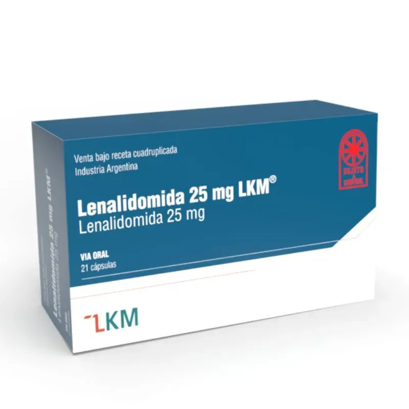 Lenalidomida 25 mg LKM - Caja de 21 cápsulas